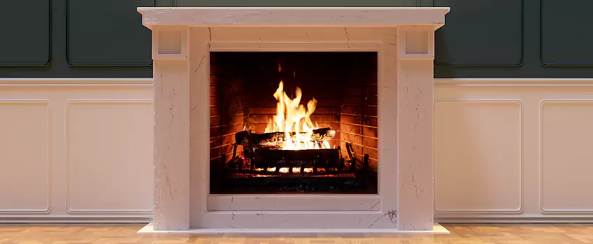 Decorative Electric Fireplace Installation in Hollywood, Florida
