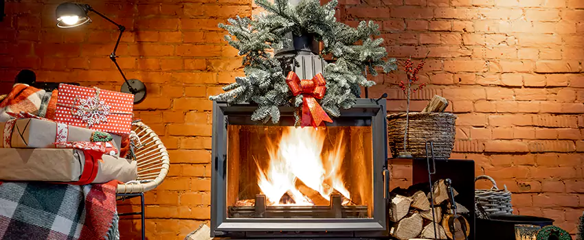 Travis Industries Linear Gas Fireplace Installation in Hollywood, Florida