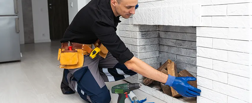 Fireplace Damaged Damper Frame Repair Services in Hollywood, Florida